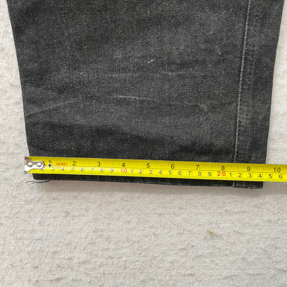 County FB Black Denim Cargo Pant, size 32x32 – photo 6 of 6