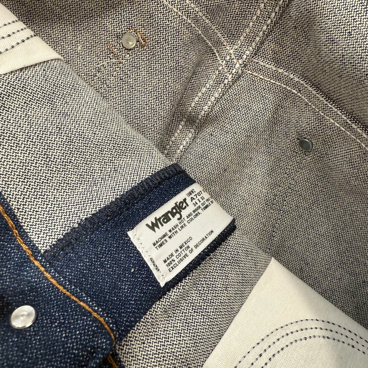 WRANGLER Original Cowboy Cut 13MWZ 100% Cotton Jeans 30x33