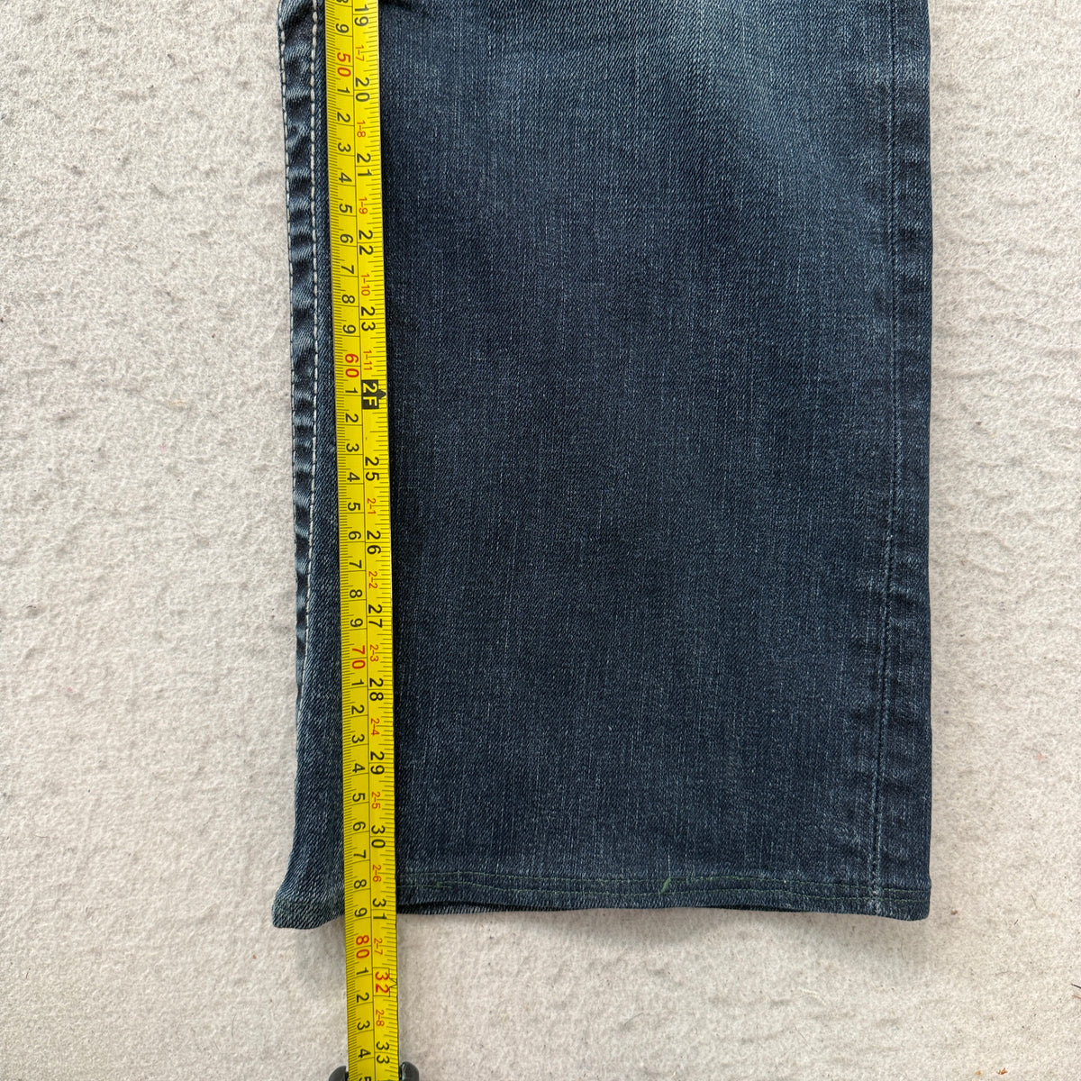 Big Star Miki Women's Blue Denim Flare Jeans Embroidered Back Pockets Size W34