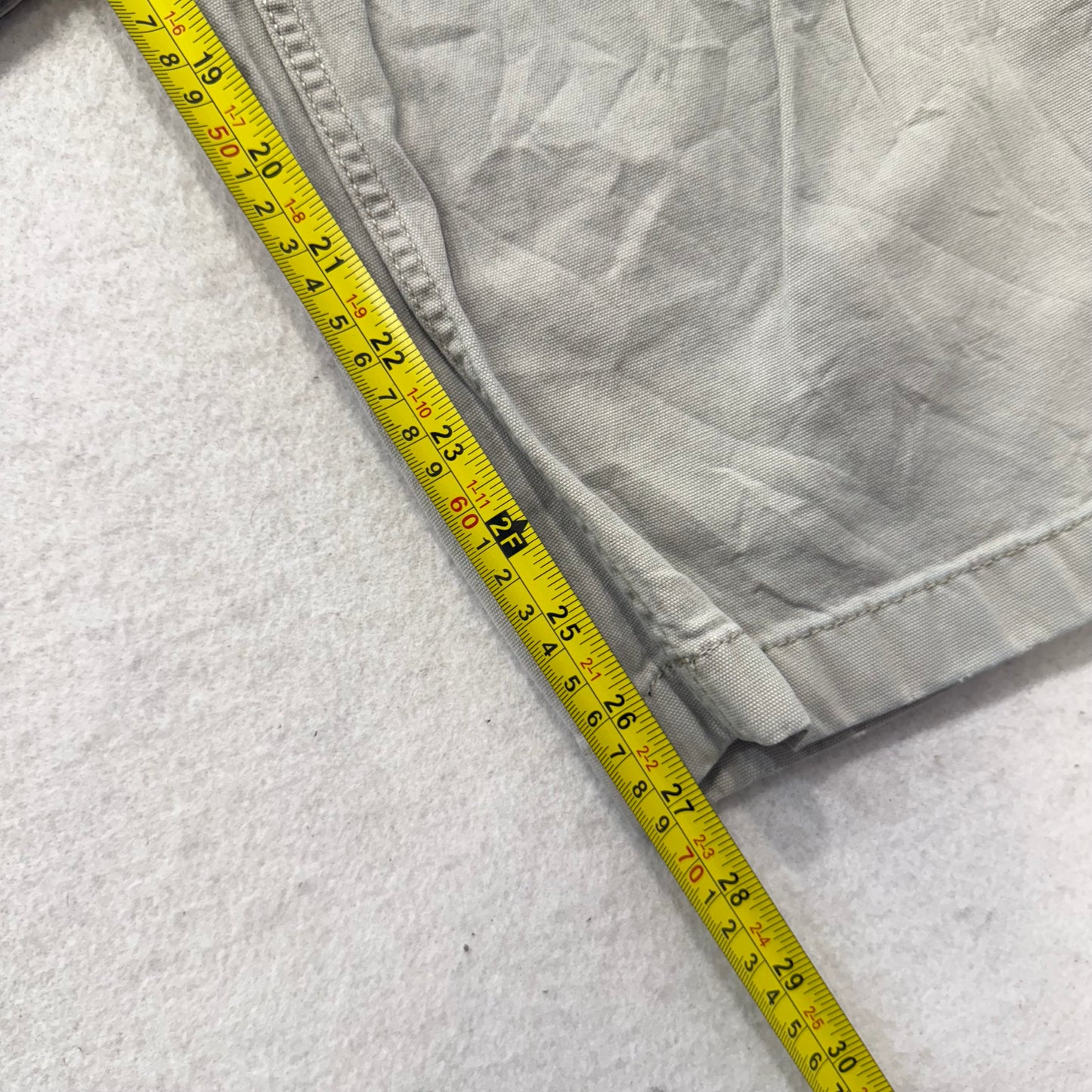 Carhartt Men Pale Slate Cotton Relaxed Fit Carpenter Pants Tool Pockets Waist 40