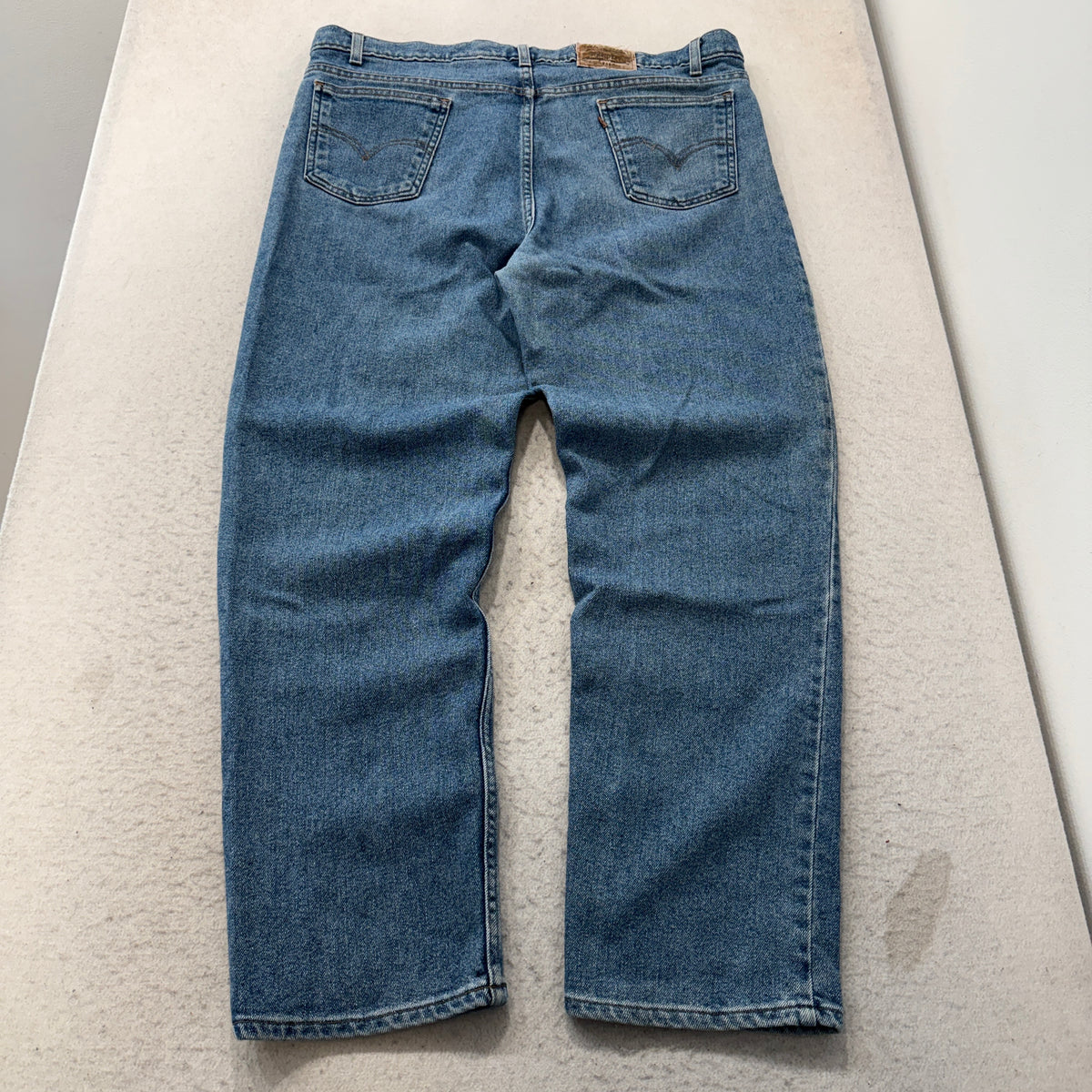 Levis Signature Flex Denim Medium Wash Jeans Size 42x30 photo 2