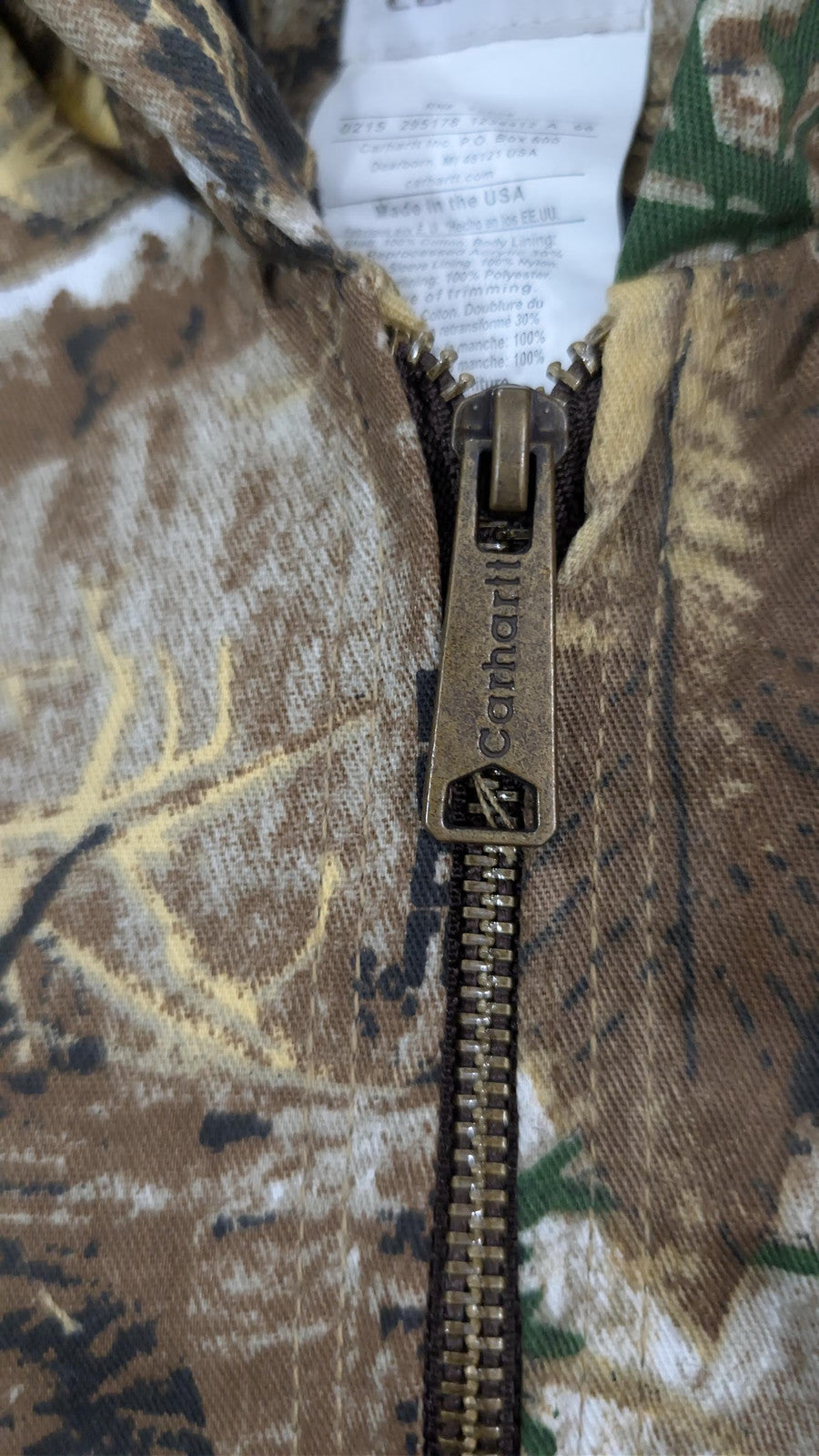 Carhartt Reworked Realtree x Jungle Print Canvas Jacket | NWT