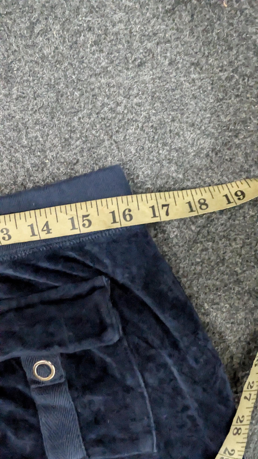 Vintage Juicy Couture Velour Tracksuit Set | Y2K Navy Blue Hoodie & Sweatpants