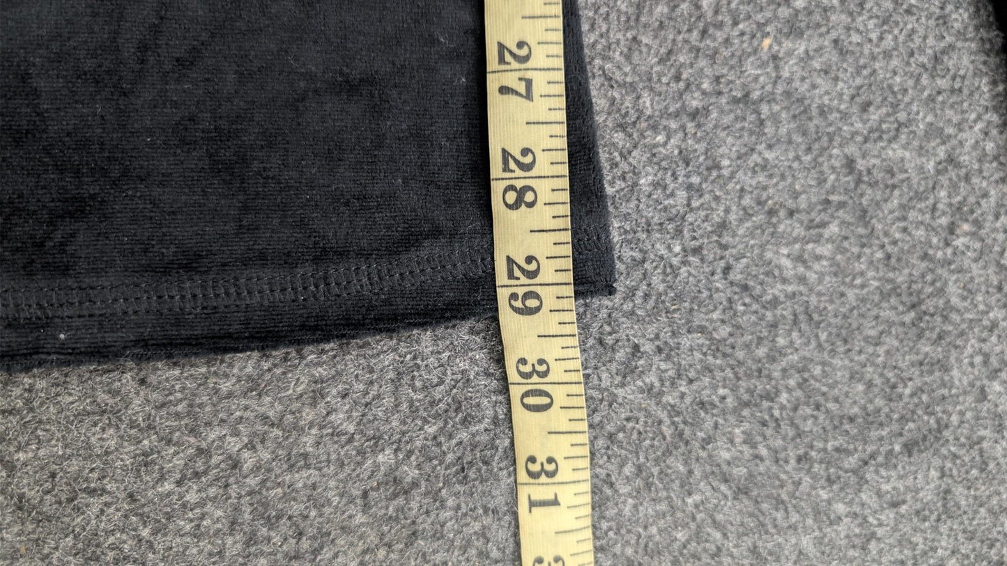 Vintage Juicy Couture Velour Tracksuit Set | Y2K Black Hoodie and Sweatpants (S