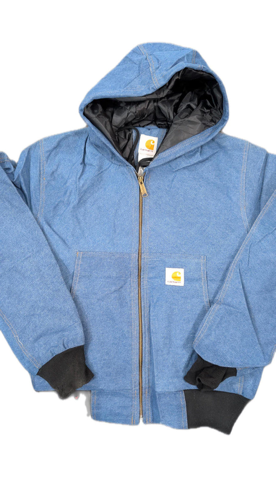 Carhartt Reworked Blue Denim x Canvas Jacket | NWT