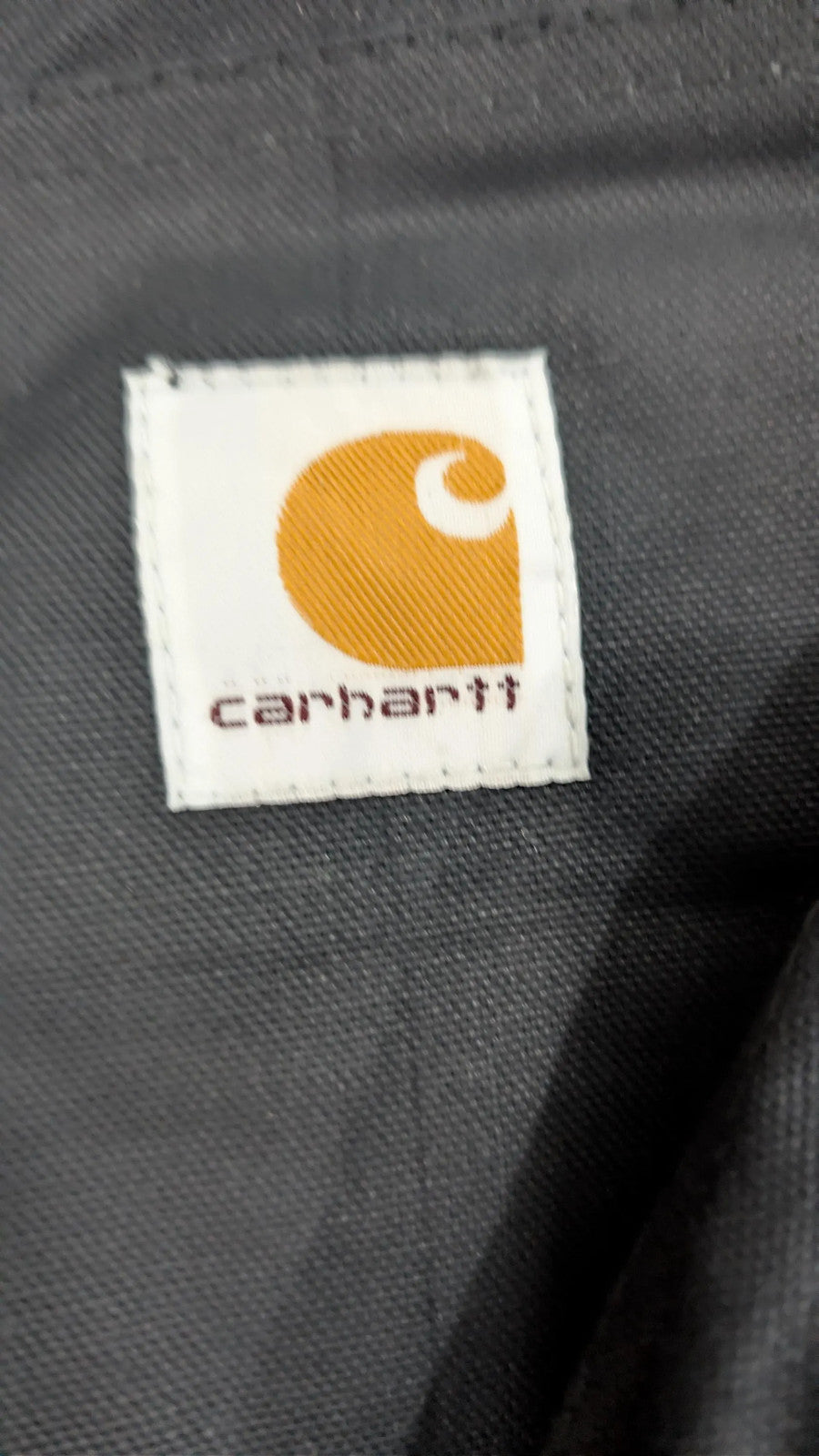 Carhartt Reworked Black Canvas Jacket | NWT