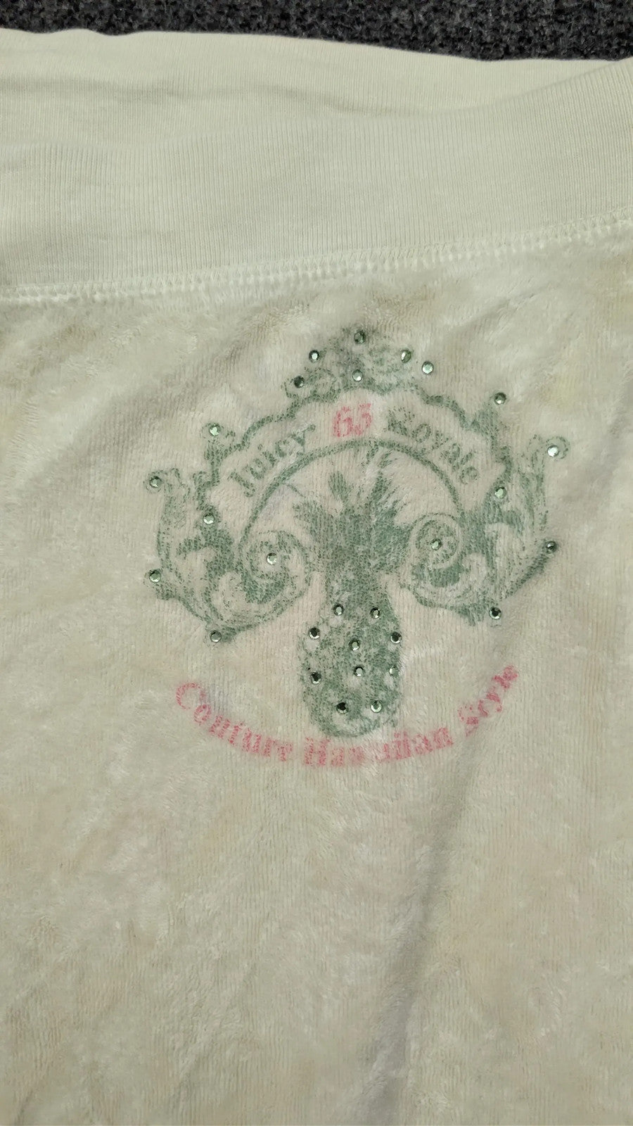 Vintage Juicy Couture Velour Tracksuit Bottoms | Y2K Flare Leg Sweatpants