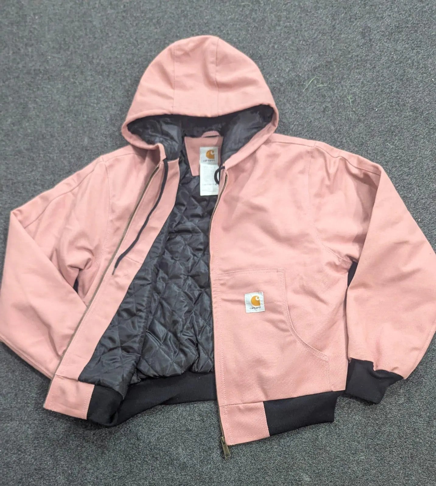 Carhartt Reworked Pink Canvas Jacket | NWT