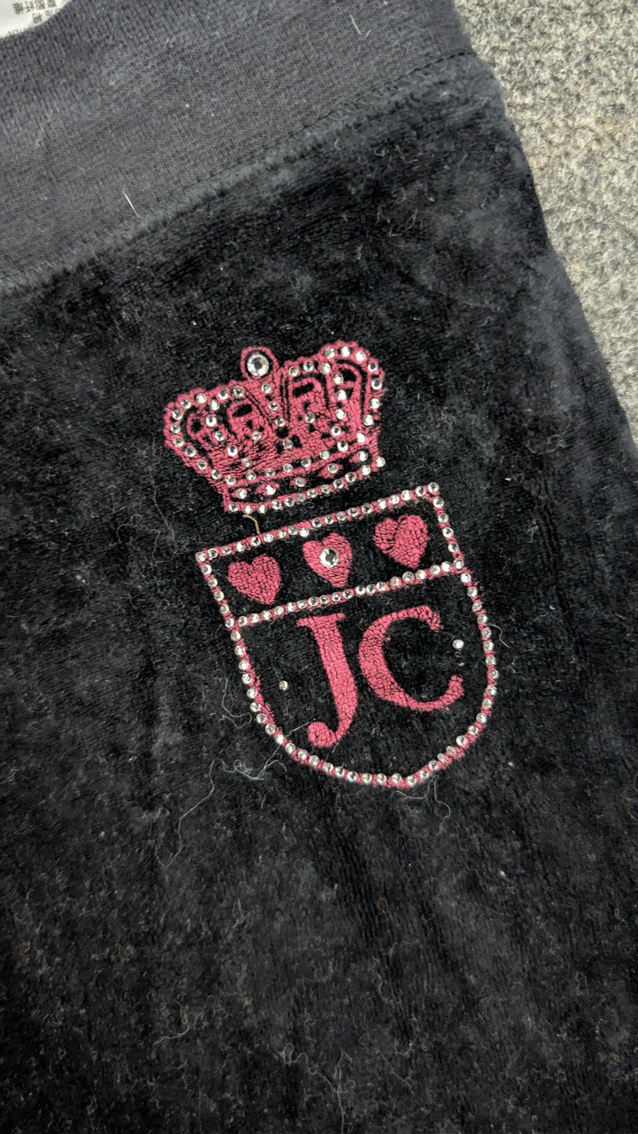 Vintage Juicy Couture Velour Tracksuit Bottoms | Y2K Flare Leg Sweatpants