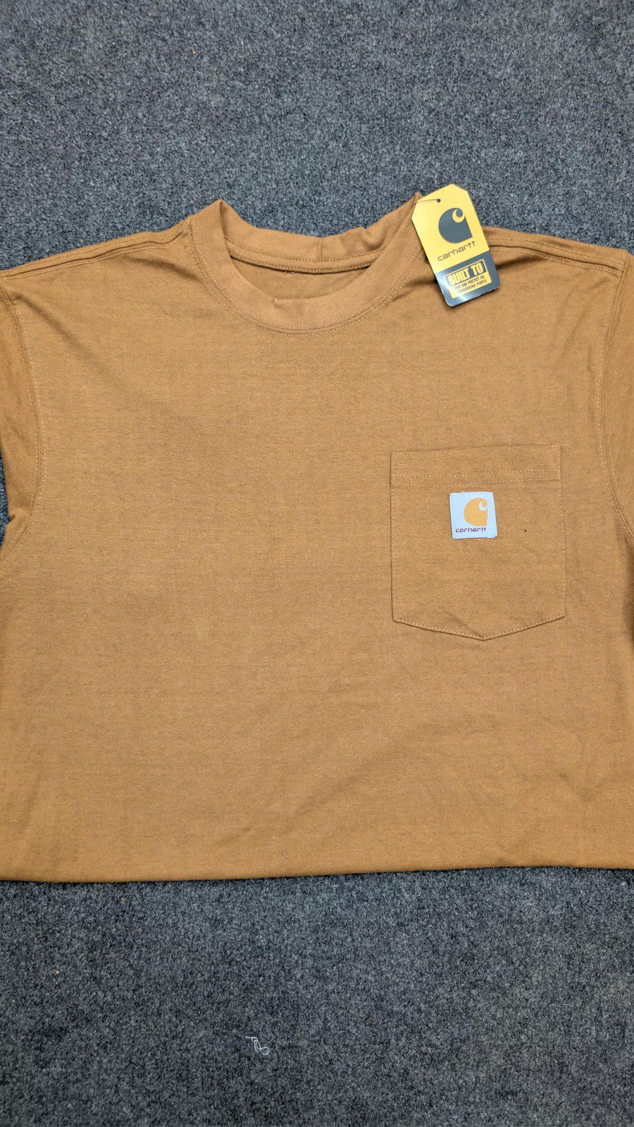 Carhartt K87 Heavyweight Pocket T-Shirt Black, Men's Loose Fit, New with Tags