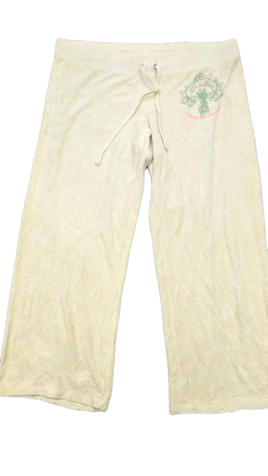 Vintage Juicy Couture Velour Tracksuit Bottoms | Y2K Flare Leg Sweatpants