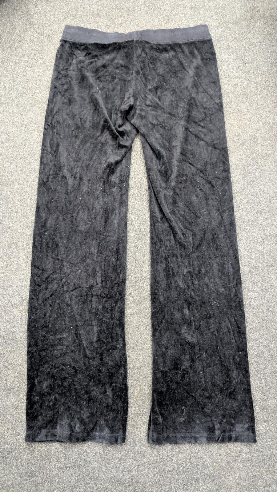 Vintage Juicy Couture Velour Tracksuit Bottoms | Y2K Flare Leg Sweatpants