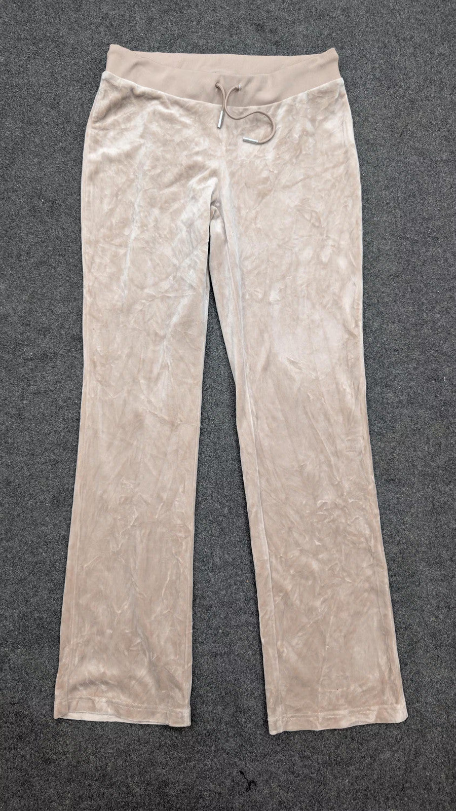 Vintage Juicy Couture Velour Tracksuit Bottoms | Y2K Flare Leg Sweatpants M