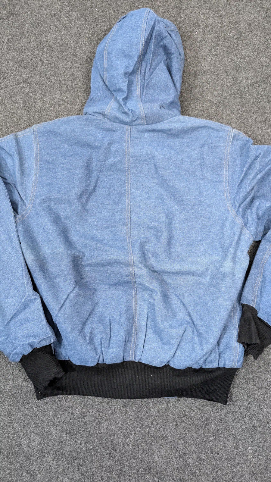 Carhartt Reworked Blue Denim x Canvas Jacket | NWT