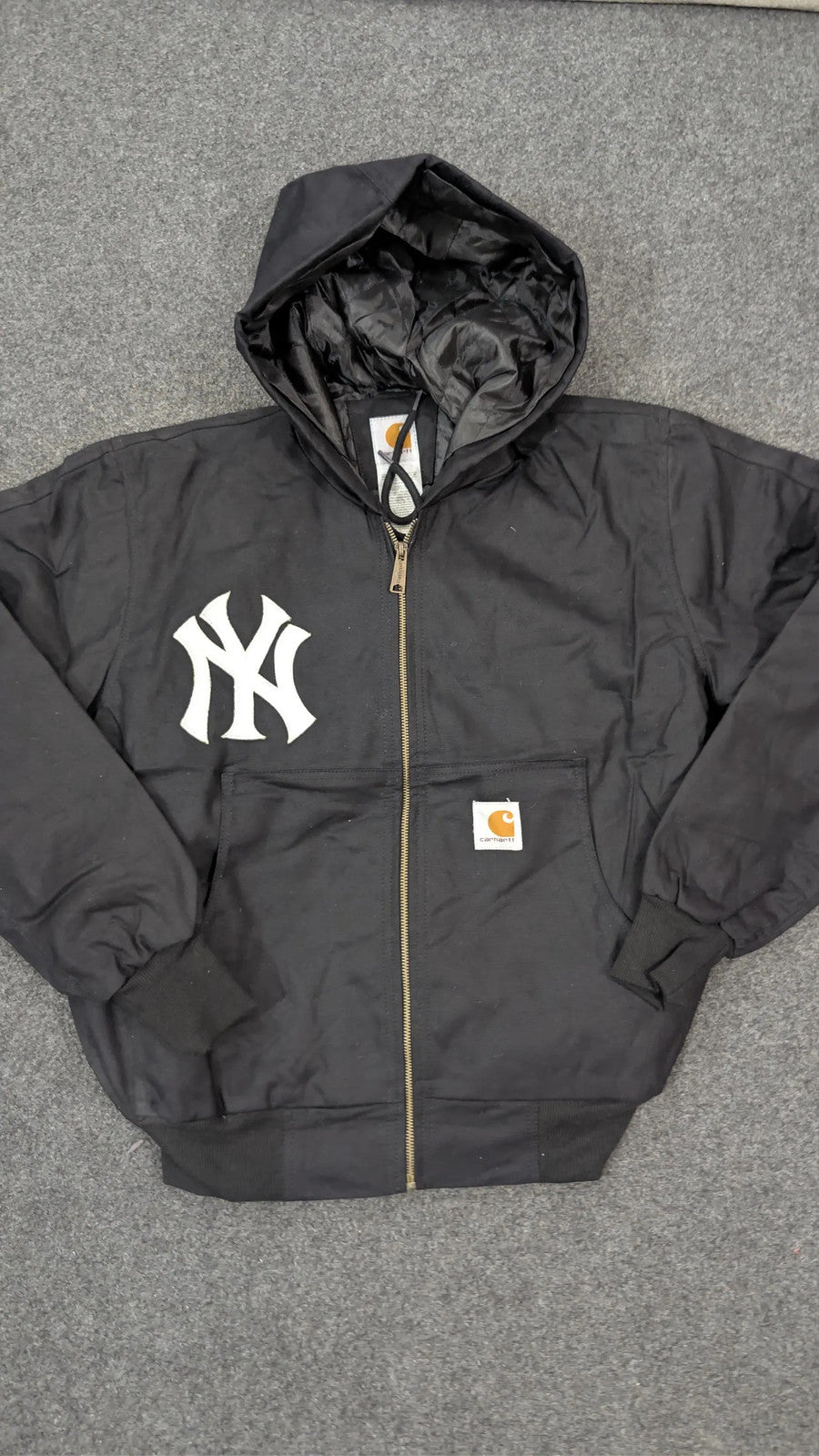 Carhartt x Yankee Reworked Black Canvas Jacket | NWT