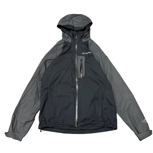 Columbia Sportswear Men's Black Omni-Tech Hooded Rain Jacket Windbreaker Size S