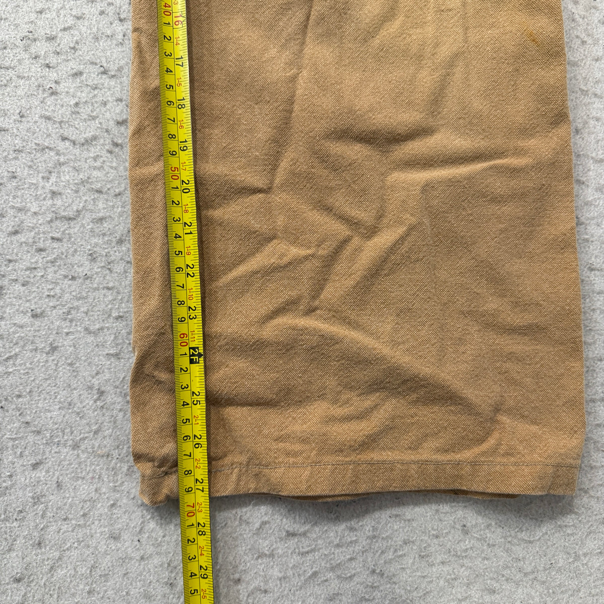 Classic Old West Styles Canvas Trousers Men's Tan Western Button Fly Size 46 photo 5