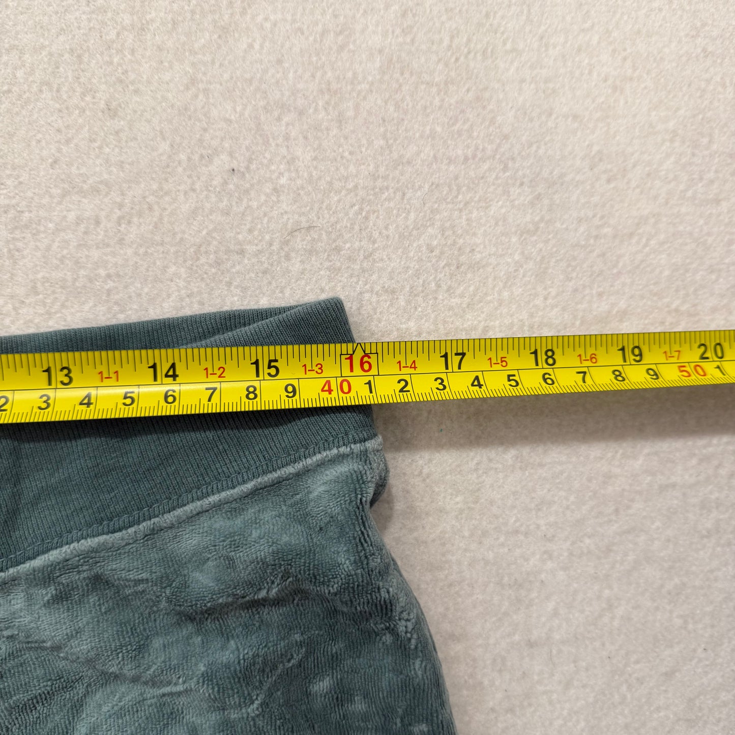 Juicy Couture Green Velour Flared Track Pants Loungewear Pull-On Low Rise Size S