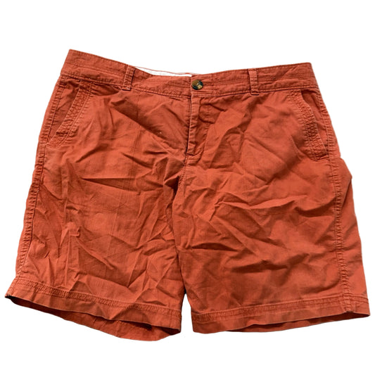 Dockers Chino Shorts Women's Burnt Orange Cotton Stretch Casual Size 14 photo 1