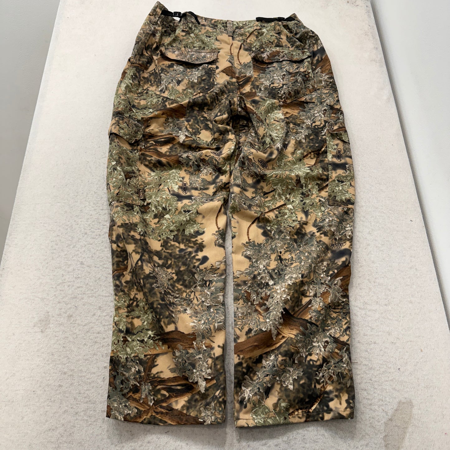 King's Outdoor World Men's Camouflage Cargo Pants Pattern Classic Size 40-R