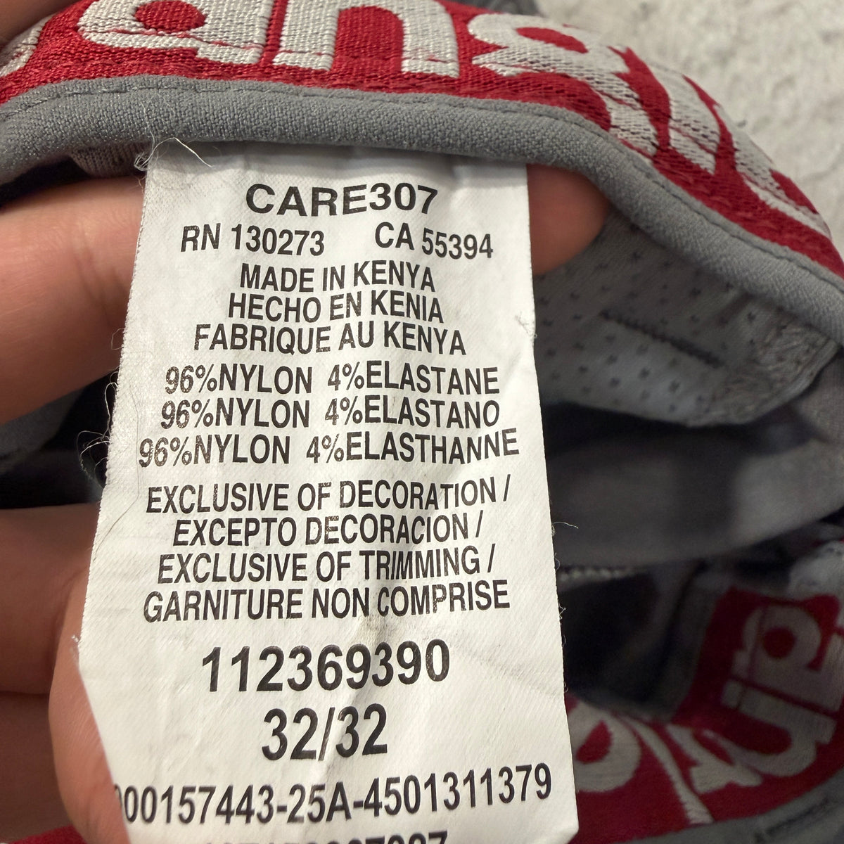 Gray Stretch Nylon Hiking Pants Size 32x32 photo 3