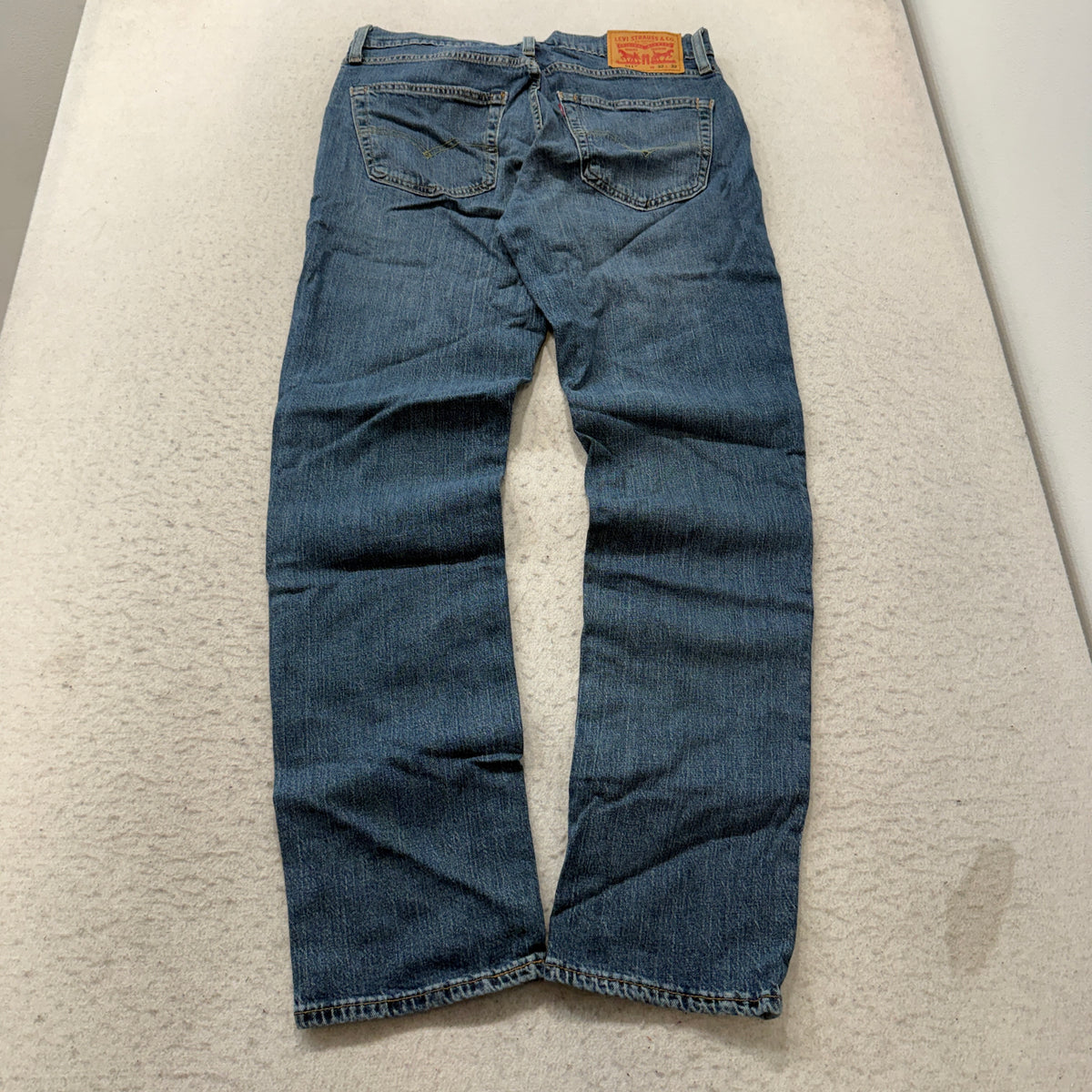 Levi's 511 Slim Fit Jeans Men's Medium Wash Blue Denim Five Pocket Size 32x32 photo 2
