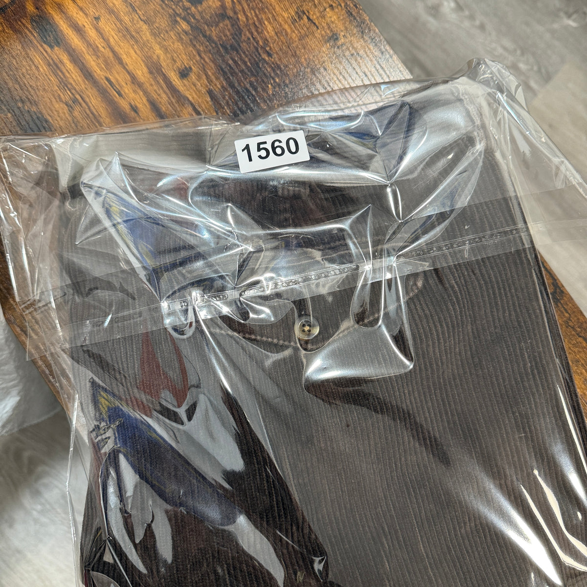Brown Wide Wale Corduroy Pants Size 40x30 photo 9