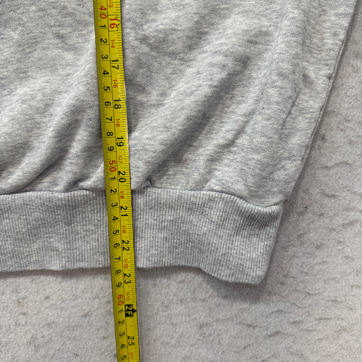 Los Angeles USA Men's Grey Crewneck Sweatshirt Pullover Long Sleeve Y2K Size XS
