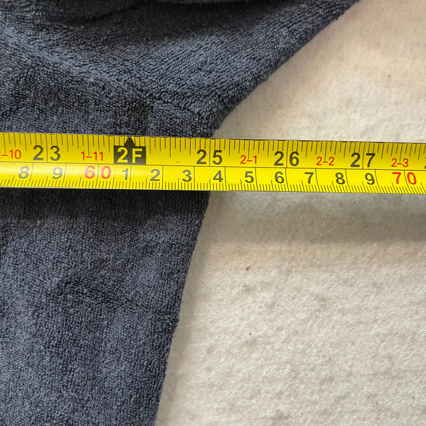 . Terry cloth fur hoodie