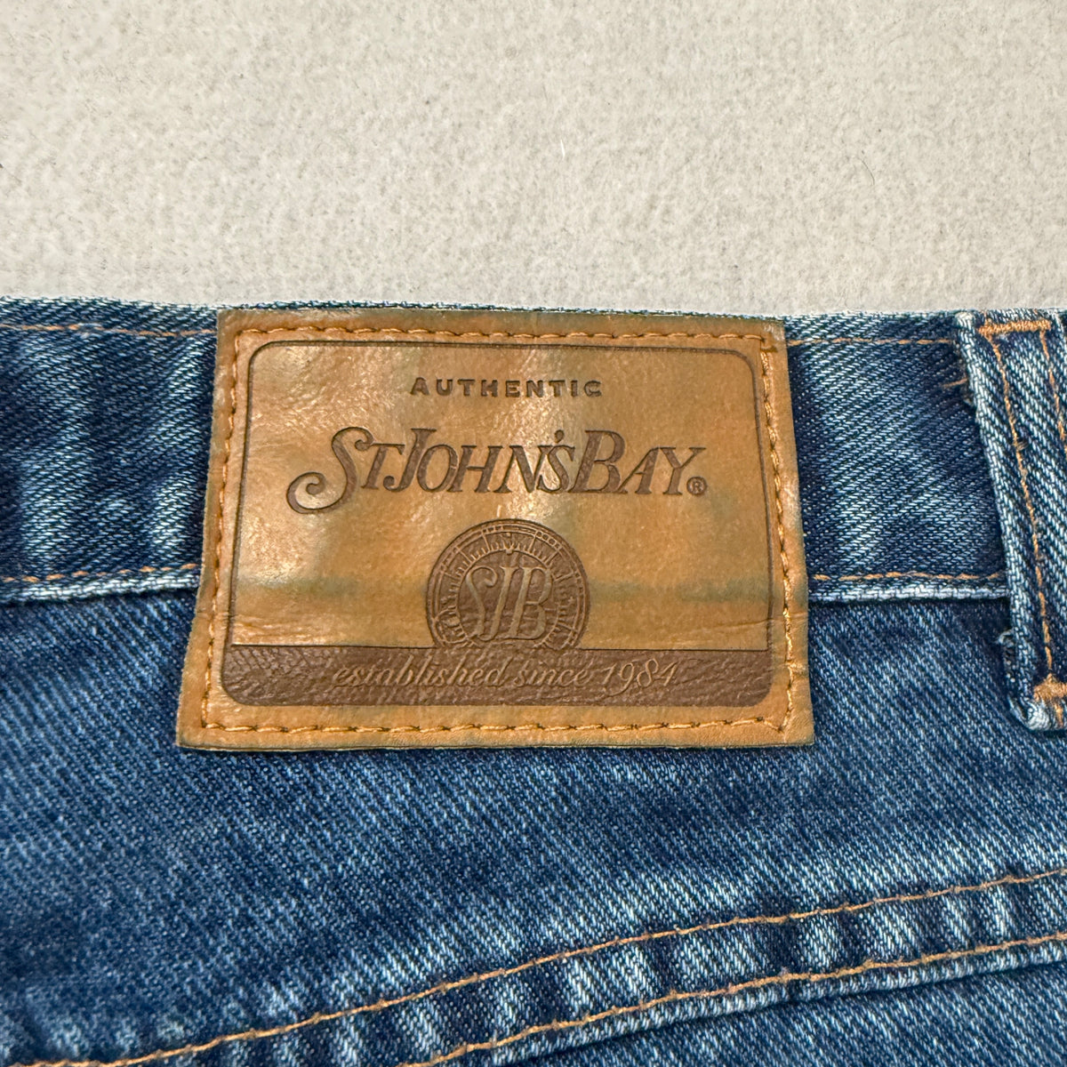 Vintage St. John's Bay Jeans Women's Medium Wash High Rise Tapered Size 10 photo 6