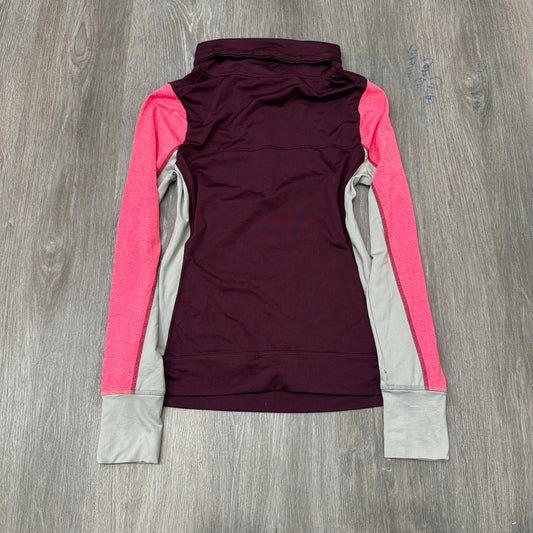 Victoria's Secret PINK Ultimate Women's Burgundy Pink Funnel Neck Hoodie Size M
