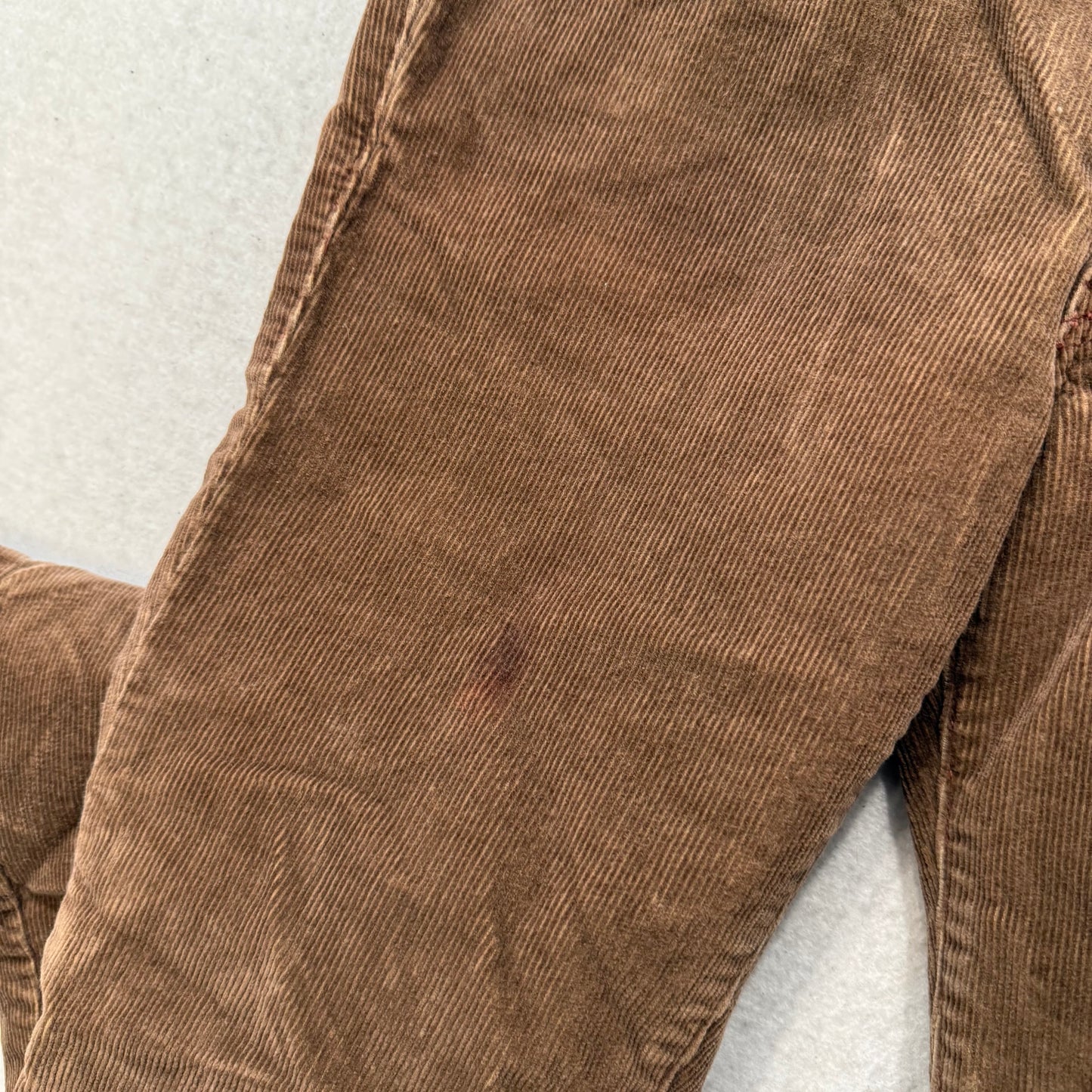 Levi's Strauss & Co 518 Superlow Women's Chestnut Corduroy Bootcut Pants Size 9M