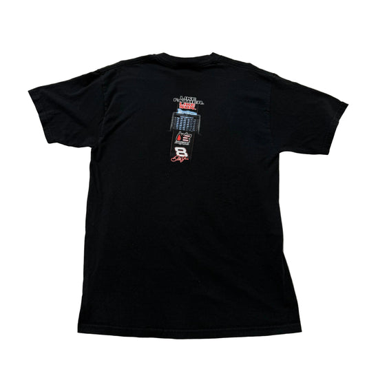 Dale Earnhardt Jr Winner Circle NASCAR Like Father Like Son Black T-Shirt Size L