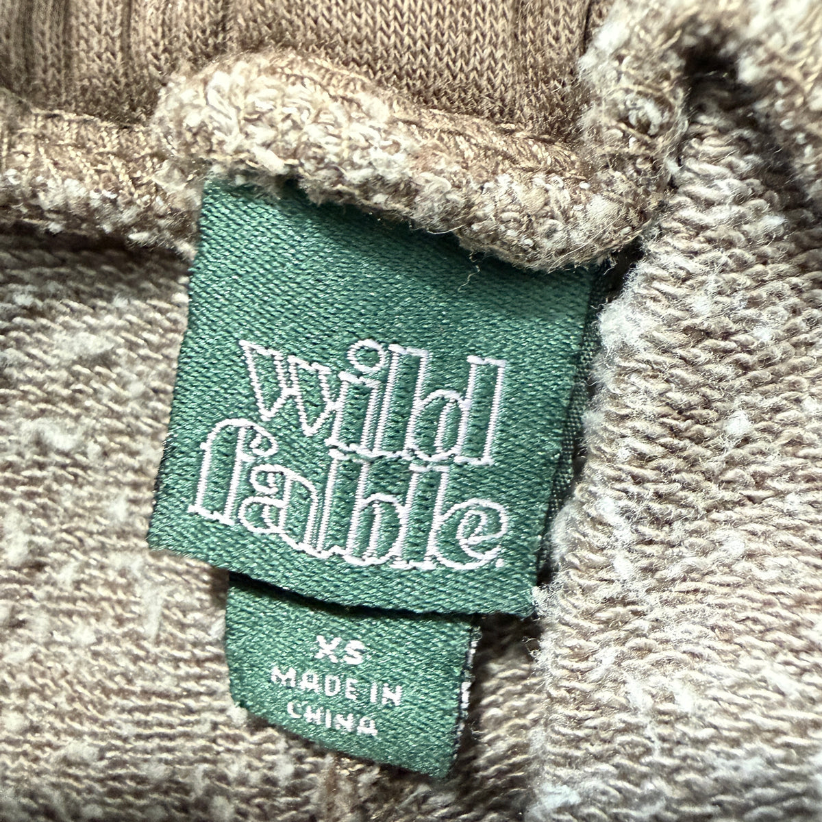 Wild Fable Men's Brown Cargo Sweatpants Pockets Drawstring Classic Y2K Size XS