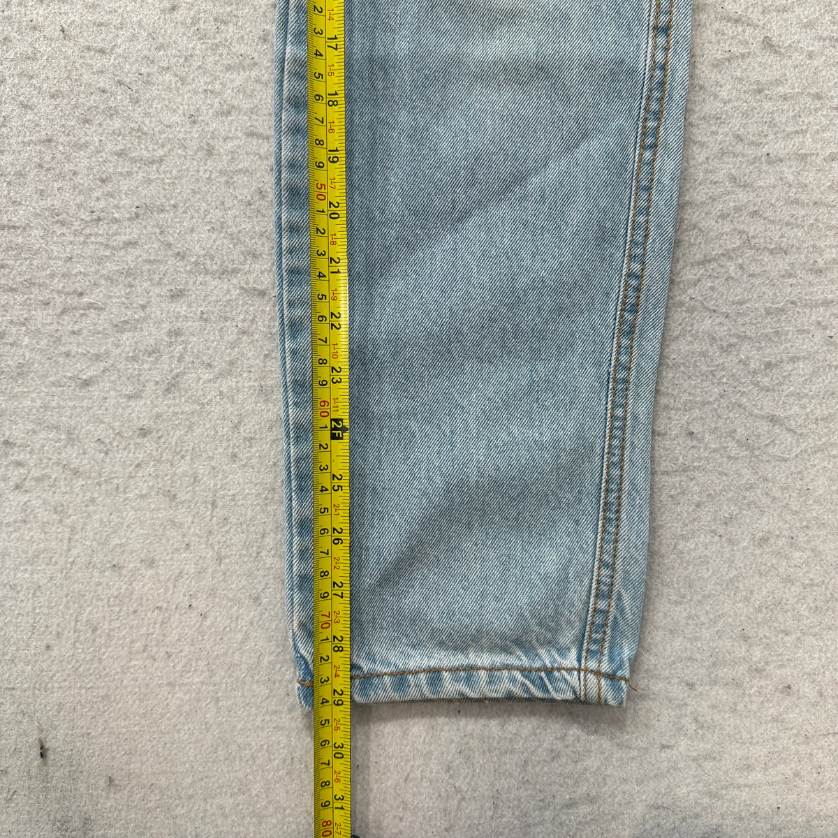 Jou Jou Vintage Floral Applique High Waist Jeans Size 9 photo 6