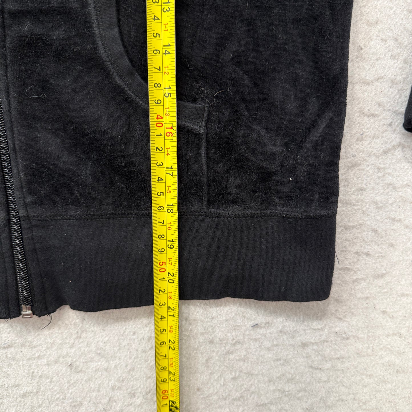 Vintage Juicy Couture Scottie Dogs Women's Black Velour Tracksuit Set Y2K Size L