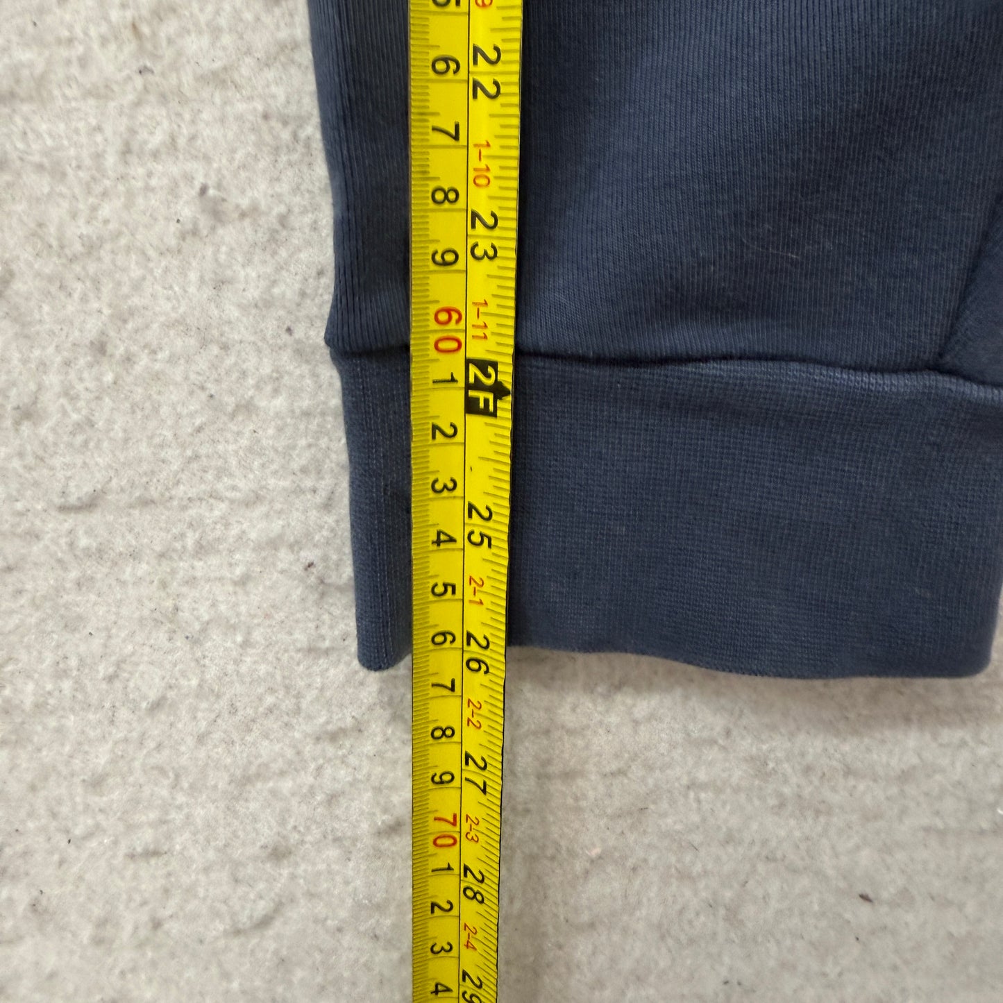 Nike Men's Navy Blue Tech Fleece Joggers Drawstring Zippered Pocket Y2K Size S