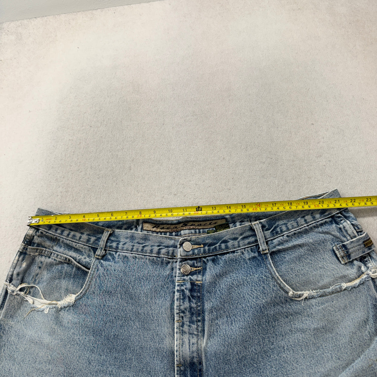 Paco Sports Vintage Carpenter Jeans Light Wash Size 46 photo 4