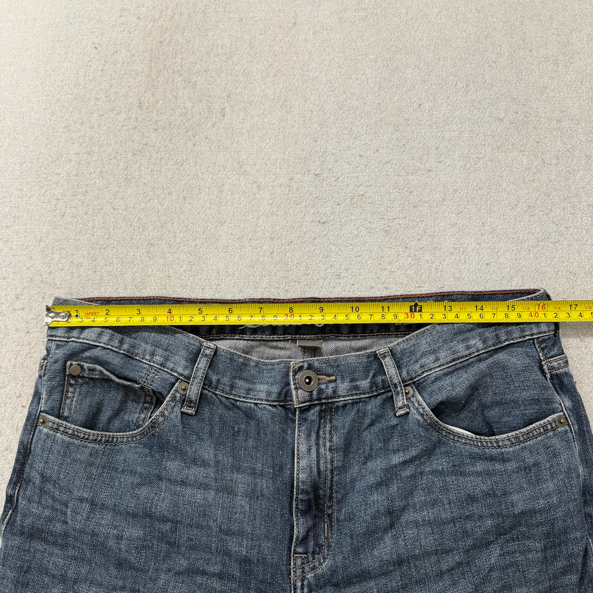 Eddie Bauer Boyfriend Slim Jeans Women's Medium Wash Blue Denim Size 8 photo 4