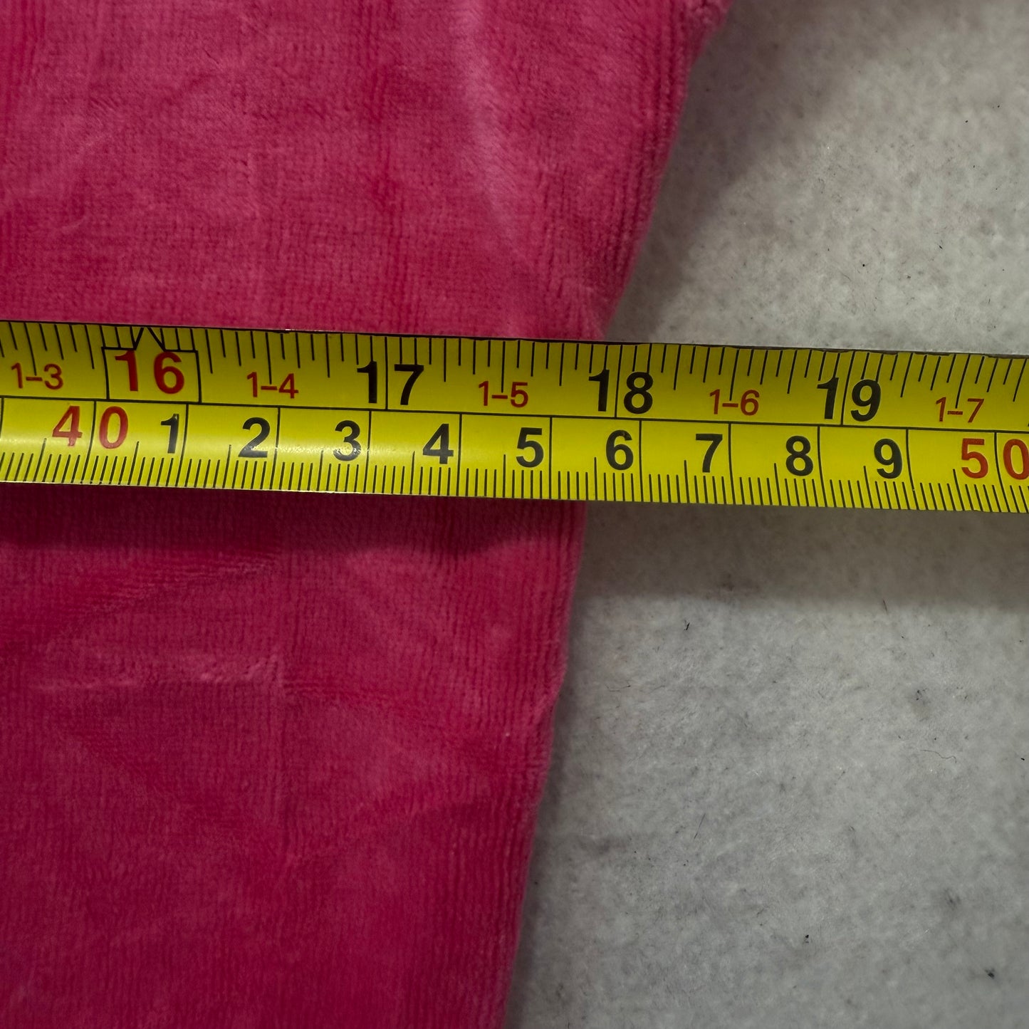 Juicy Couture Women's Dark Pink Velour Zip-Up Hoodie Pockets Casual Y2K Size M