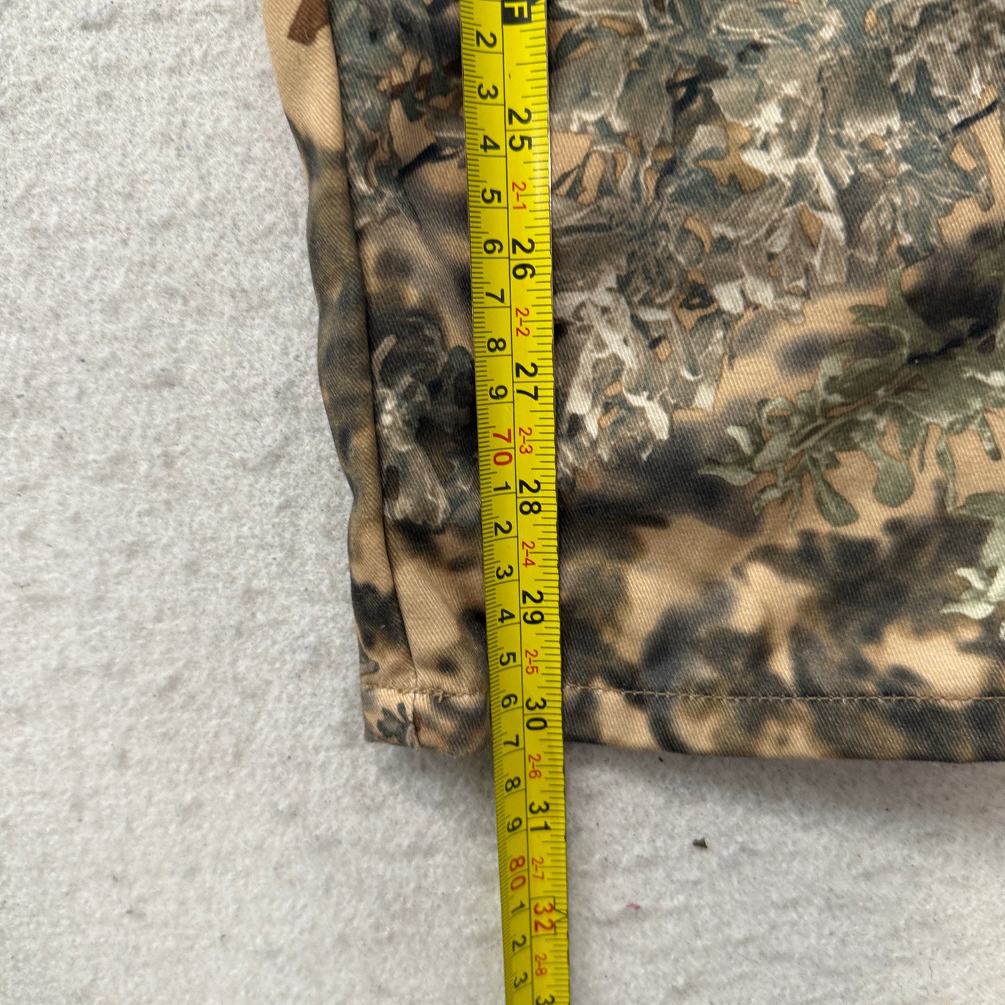 King's Outdoor World Men's Camouflage Cargo Pants Pattern Classic Size 40-R