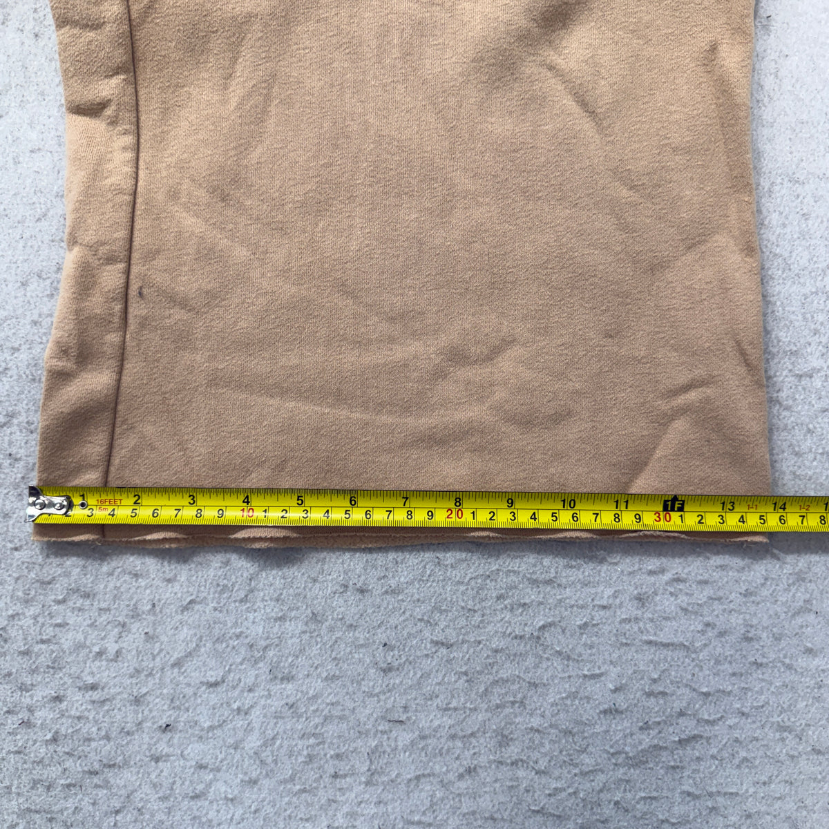 Wild Fable Women's Camel Fleece Sweatpants Elastic Waistband Wide Leg Size XS