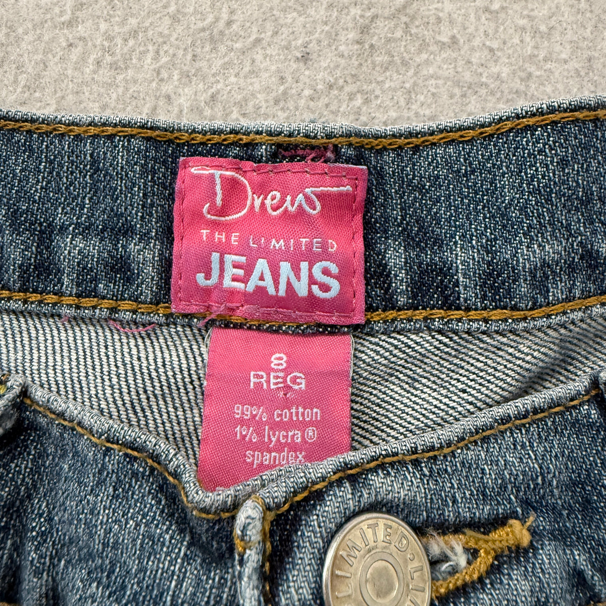 Drew The Limited Women's Blue Medium Wash Denim Bootcut Jeans Classic Size 8 REG