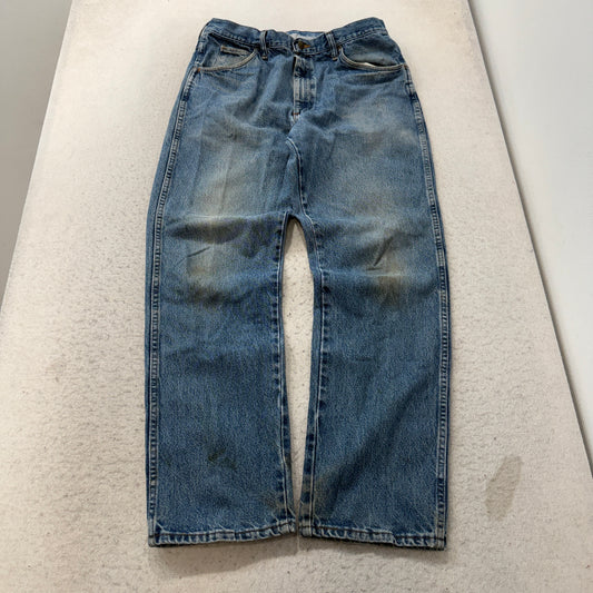 Medium Wash Straight Leg Jeans Size 36x32 photo 1