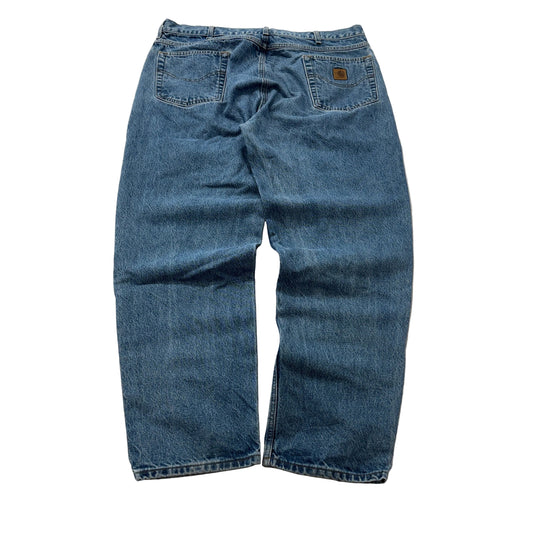 Carhartt Relaxed Fit Denim Jeans B17 Size 42x32 photo 1