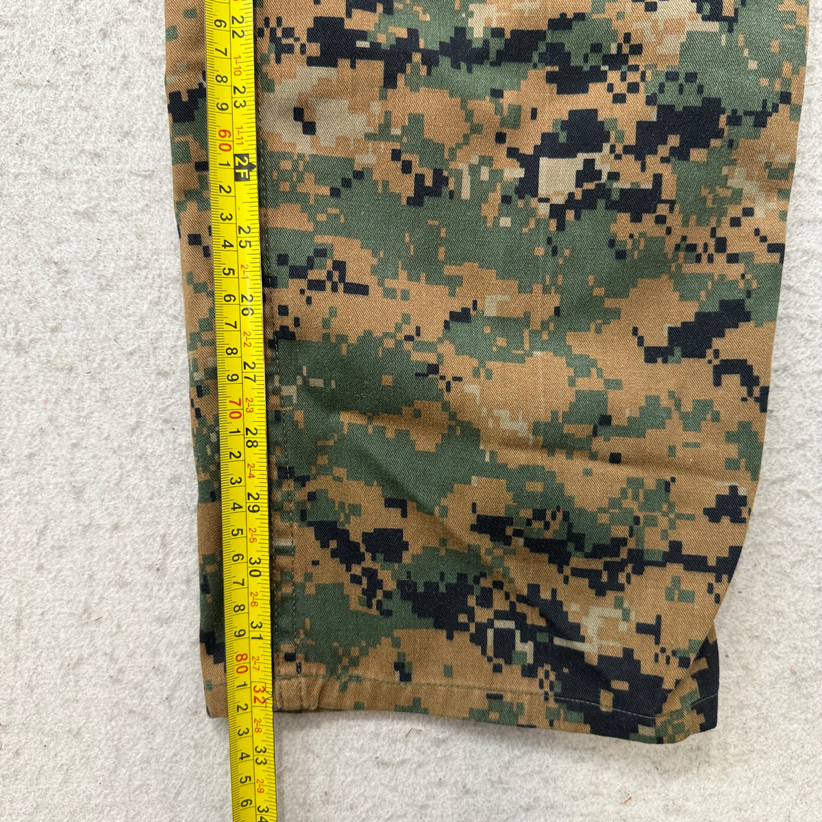 USMC MARPAT Woodland Camo Combat Trousers Men's Digital Camouflage Size M photo 5