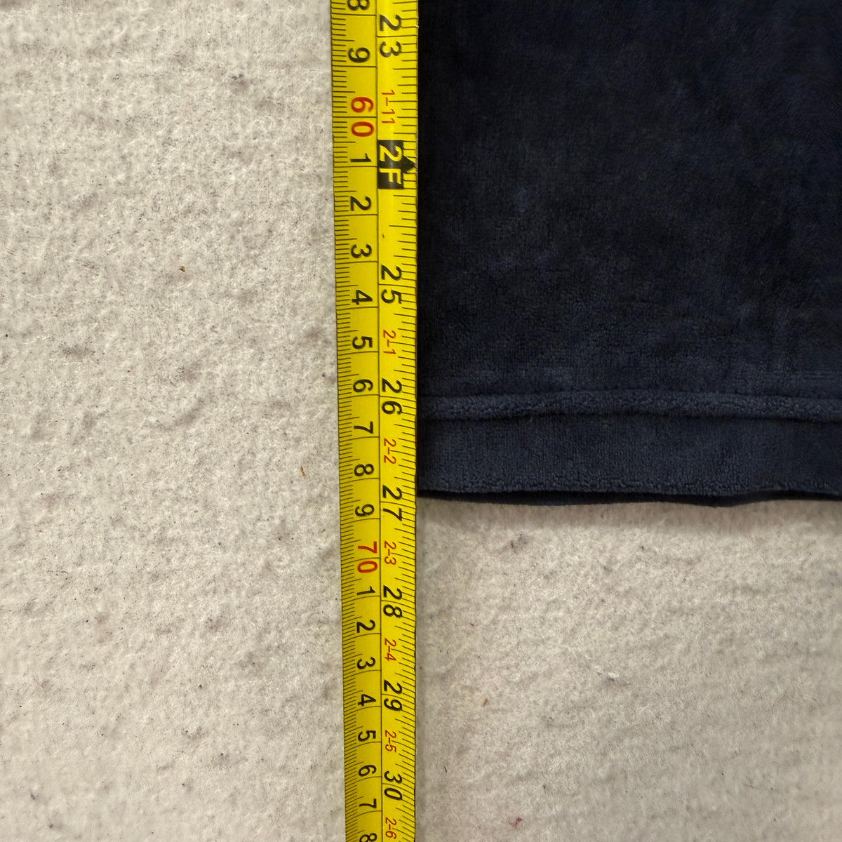 Polo Ralph Lauren Men's Navy Blue Velvet Straight Lounge Pants Sleepwear Size M