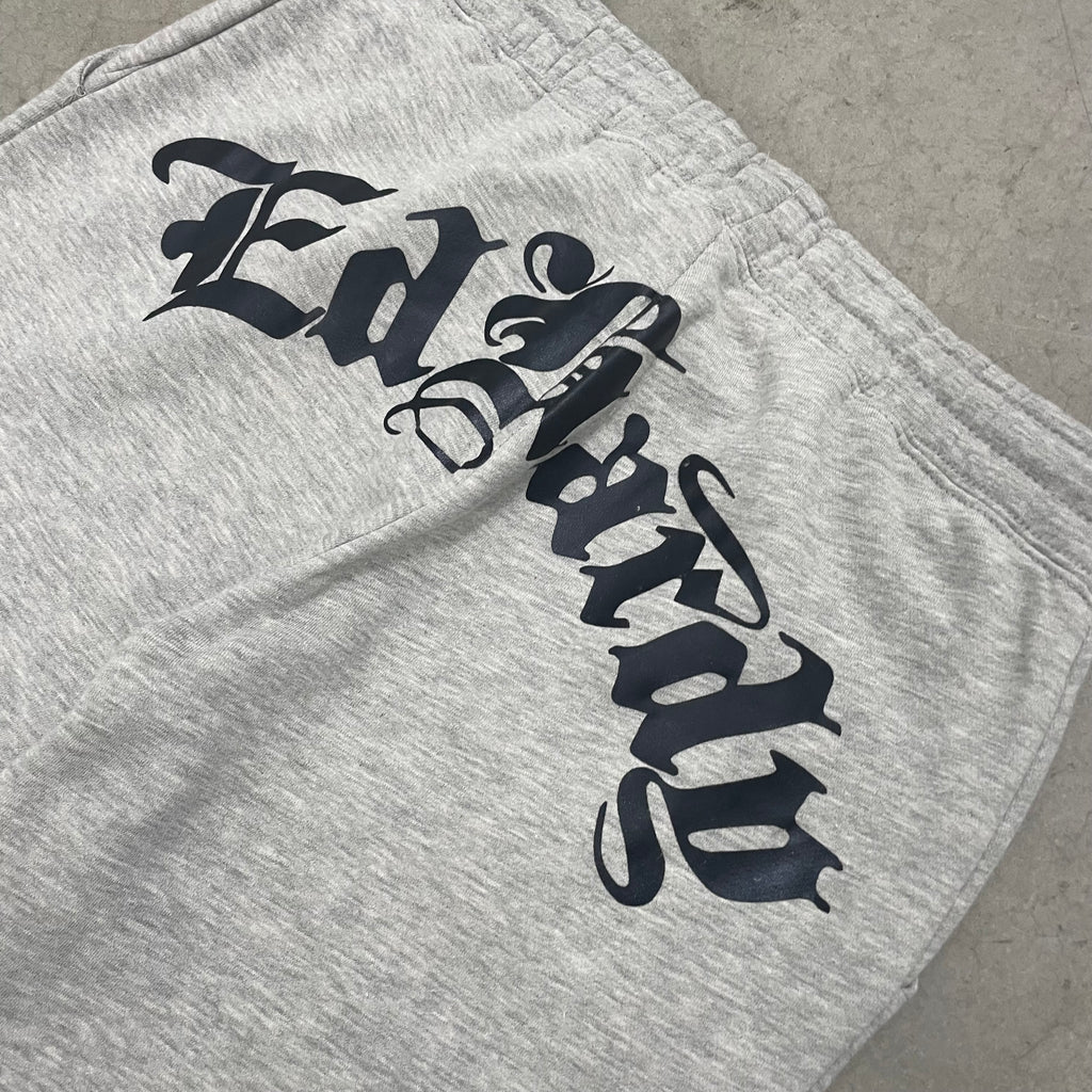 ED HARDY “Heart Of Roses” GREY FLARED PANTS
