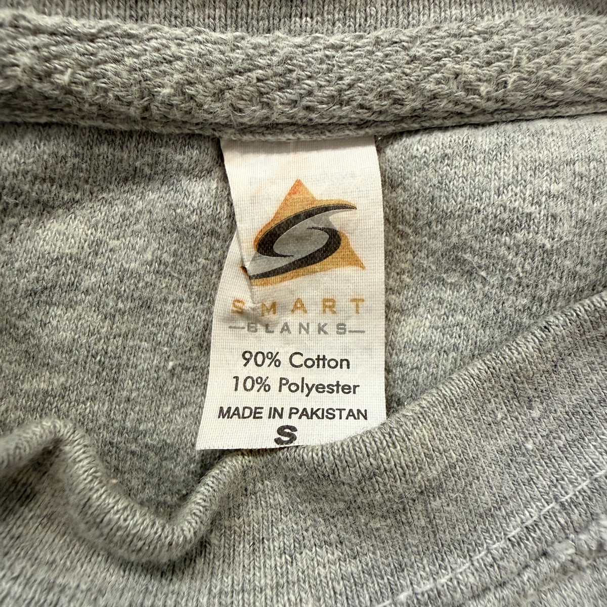 Smart Blanks Oregon Men's Grey Pullover Sweatshirt Long Sleeve Classic Size S