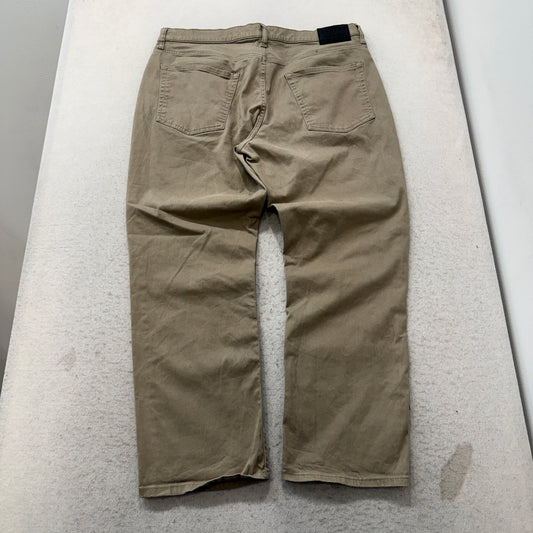 Lucky Brand Men's Khaki Chino Pants Pockets Zip-Fly Classic Y2K Size 38x30